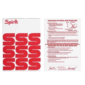 Papier de transfert Spirit Master pour tatouage, 4 couches, 100 feuilles par boîte, format A4, pochoir thermique, papier copieur en carbone pour artiste tatouage - Product Image 6