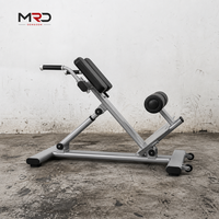 MRD Chaise Romaine Commerciale Robuste et de Haute Qualité pour Fitness, Équipement Réglable pour Abdominaux et Extensions Dorsales, Garantie 5 Ans, Unisexe