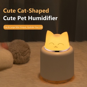 Diffuseur d'arômes en gros, lumière d'ambiance aux couleurs chaudes, humidificateur ultrasonique d'aromathérapie à brume d'huiles essentielles pour animaux de compagnie 300 ml 30 dB - Product Image 2