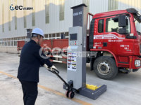 Cric hydraulique robuste pour réparation de camions, élévateur de voiture à commande manuelle