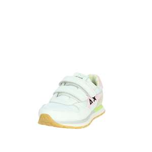 Sun68 Girls' Sneakers White Pink Velcro Closure Trendy Canvas <b>Shoes</b> - Product Image 6