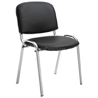 FoShan chaise d'école empilable bon marché Chrome pour salle de formation bureau d'accueil conférence événements d'attente étudiant en classe