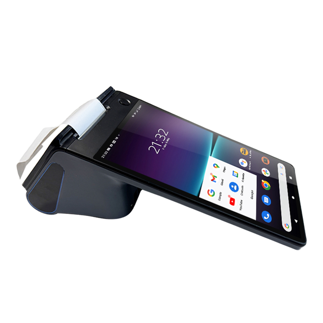 Android 14 8-Inch Screen Handheld POS Terminal 4G NFC WiFi Bluetooth 58mm Printer for Mobile Payment Restaurant Z150