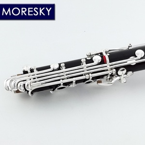 MORESKY Clarinette Professionnelle en Bois d'Ébène/Grenadille A/La, Surface en Nickel-Argent, Personnalisable, Soprano Brillante - Product Image 5