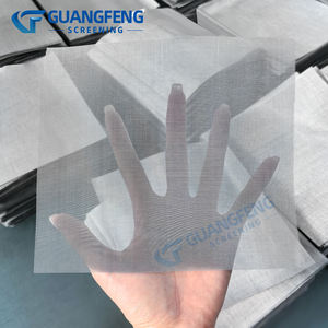 Filet à armure toile de maille d'aquaculture de fil d'acier inoxydable de qualité marine 316 pour la cage de ferme de poissons d'eau salée coupe personnalisée pour des filtres - Product Image 5