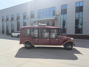 Vehículo Turístico Eléctrico de Alta Comodidad, Estilo Vintage Retro, 8 Asientos, Carro Clásico de Turismo con Batería de Litio para Turismo Panorámico en Resorts - Product Image 5