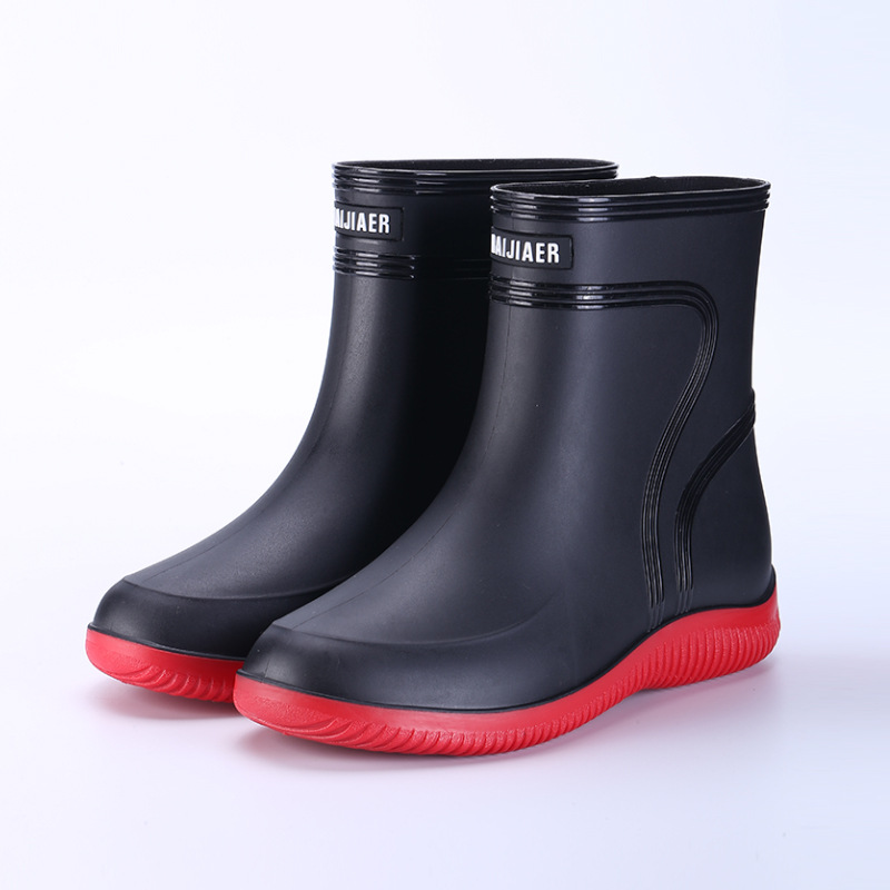 3306 chaussures noir et rouge-36