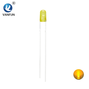 Vanfun 3mm hình vòm trong suốt dẫn bóng đèn chiếu sáng nhấp nháy đèn ống thông qua lỗ chèn trực tiếp - Product Image 5