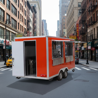 Camions de nourriture d'extérieur, camions de limonade, camiones de comida, food trucks, remorques alimentaires pliables, chariots de nourriture pliables