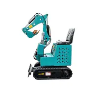 Electric Mini Crawler Excavator with Optional Attachments