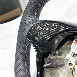 Volant sport en cuir et fibre de carbone M Performance pour <span class=keywords><strong>BMW</strong></span> <span class=keywords><strong>E46</strong></span>, <span class=keywords><strong>prix</strong></span> de gros direct usine - Product Image 5