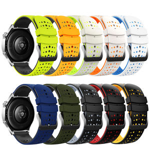 สายนาฬิกาข้อมืออเนกประสงค์22มม. สำหรับนาฬิกา <span class=keywords><strong>Huawei</strong></span> GT6 <span class=keywords><strong>Pro</strong></span> <span class=keywords><strong>GT</strong></span> 5 4 3 <span class=keywords><strong>2</strong></span> 46มม. 5 4 <span class=keywords><strong>Pro</strong></span> ซิลิโคนนิ่มสายนาฬิกาสปอร์ตอัจฉริยะอุปกรณ์เสริม - Product Image 1