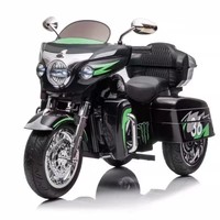 Moto électrique pour enfants à 3 roues, alimentée par batterie, en plastique, pour les 3-10 ans, certifiée CE, grande taille