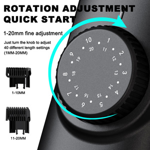 Recortadora eléctrica a prueba de agua para hombres, recortadora eléctrica segura para hombres, recortadora de pelo para la ingle, afeitadora íntima - Product Image 6