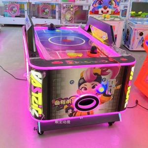 Shunhong Interactive Desktop Air Hockey Coin-Operated Game Machine Plastic WiFi 1 Year Warranty English Rechargeable 2 Players - Product Image 1