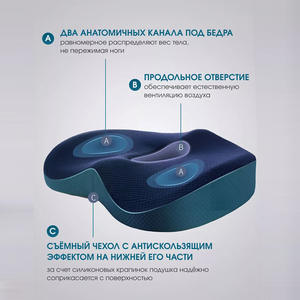 <span class=keywords><strong>Coussin</strong></span> de siège en mousse à mémoire de forme à double usage <span class=keywords><strong>coussin</strong></span> de voiture confortable coussins lombaires de bureau à rebond lent pour <span class=keywords><strong>Amazon</strong></span> vente en gros - Product Image 4