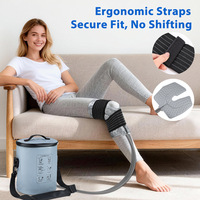 Foot and Leg Massager Portable Adjustable Ice Compress Built-In Battery Hot Cold Recovery AS ALL STAR CE