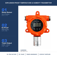 Transmetteur de température et d'humidité OURSPEED Speed-S-4T-EV OEM pour la surveillance des centres de données, étanche à l'explosion IP65, précision 0,1°C