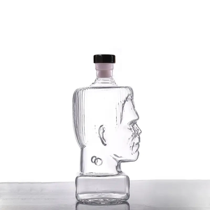 Storm Trooper Mũ bảo hiểm thiết kế 4-mảnh pha lê trong suốt Decanter Set handmade xách tay bền vững 850ml Công suất - Product Image 4