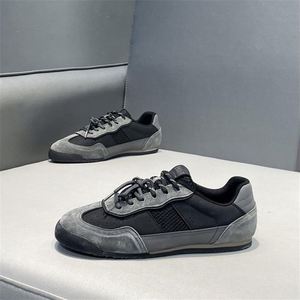 2026 New Original Design Leather Mesh Patchwork Trendy Casual s - Anti-slip and Comfortable Walking s - Product Image 3
