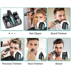 PRITECH impermeabile elettrico naso capelli Trimmer baffi Trimmer Kit rasoio corpo Grooming Kit Cordless tagliacapelli - Product Image 4