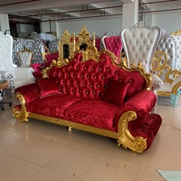 Vente directe d'usine Canapé en PU de style européen pour petits/grands appartements Salon haut de gamme Canapé une place Combinaison 123