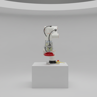 Lengan Robot Cobot Kamera Pick and Place Robot Gripper Twist Sertifikasi CE Sertifikat Asal CN 1 kW 220V/110V 22kg
