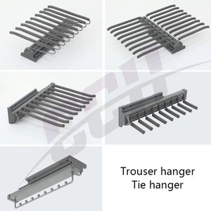 Guardaroba estraibile montato in alto appendiabiti appendiabiti per pantaloni - Product Image 6