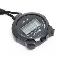 Stopwatch Digital Layar Besar Pengle Electronic untuk Pelatih Lari & Wasit Pelajar - Bahan ABS Baterai LR44