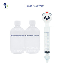 <span class=keywords><strong>Seringue</strong></span> nasale sans BPA, design exclusif Panda, conforme aux normes CE européennes, 10 ml, irrigateur nasal pour bébé en silicone souple - Product Image 5