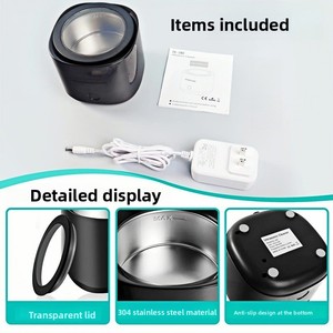 Nettoyeur ultrasonique UV OEM pour prothèses dentaires, nettoyage en profondeur à 360 degrés, nettoyage automatique ultrasonique dentaire pour appareils de rétention - Product Image 4