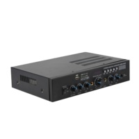 Amplificateur stéréo numérique 4 canaux haute impédance avec entrée Bluetooth, USB, SD et micro pour karaoké