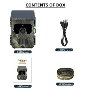 Caméra <span class=keywords><strong>de</strong></span> <span class=keywords><strong>chasse</strong></span> solaire HC600A avec suivi infrarouge, vision nocturne, 50MP, 4K, temps <span class=keywords><strong>de</strong></span> déclenchement <span class=keywords><strong>de</strong></span> 0,3s, caméra <span class=keywords><strong>de</strong></span> <span class=keywords><strong>surveillance</strong></span> <span class=keywords><strong>de</strong></span> <span class=keywords><strong>la</strong></span> faune - Product Image 5