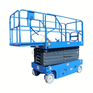Mini <span class=keywords><strong>elevador</strong></span> de tijera eléctrico sobre orugas autopropulsado para <span class=keywords><strong>alquiler</strong></span> Mini plataforma de trabajo aéreo pequeño <span class=keywords><strong>elevador</strong></span> de tijera - Product Image 2