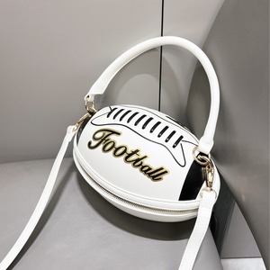 תיק ערב יוקרתי לנשים בצורת כדור רוגבי, תיק מסיבות, תיק כתף, סיטונאי מהמפעל - Product Image 3