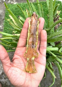 Juego de Espadas de Cristal Amarillo - Decoración de Fantasía de Cristal, Exhibición de Espadas Coleccionables, Cuchillo de Piedra Tallado a Mano, Regalo Único para el Hogar - Product Image 5