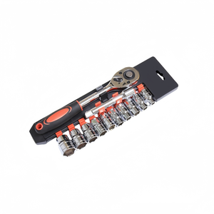 Nhà Máy Bán Buôn Tùy Chỉnh OEM Tay Bộ Dụng Cụ Công Cụ <span class=keywords><strong>12Pcs</strong></span> Kết Hợp Ratchet Cờ Lê Thiết Lập Với Trường Hợp Khó Khăn Giá Thấp Hộp Công Cụ Thiết Lập - Product Image 4