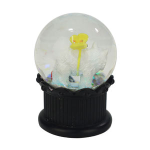 Figurine d'animal personnalisée artificielle 3d <span class=keywords><strong>chat</strong></span> <span class=keywords><strong>statue</strong></span> boule à neige souvenir décoration maison sculpture <span class=keywords><strong>peinture</strong></span> résine artisanat art ornements - Product Image 4