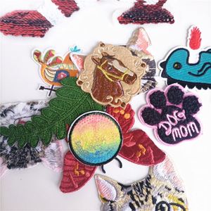 Custom Woven Embroidered <b>Patches</b> for Clothing Hat Jeans Iron <b>on</b> <b>Sew</b> <b>on</b> Embroidery <b>Patches</b> with Glue China Factory - Product Image 1
