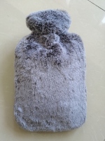 Housse imperméable en peluche, avec sac d'eau chaude