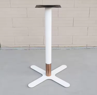 Pieds de table en métal personnalisables, base de table en fer commerciale, utilisable dans les restaurants, les cafés et les hôtels.