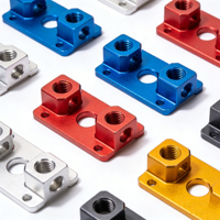 Pièces en aluminium brossées usinées CNC en ligne pour moto, pièces de rechange électroniques de précision, OEM/ODM personnalisées