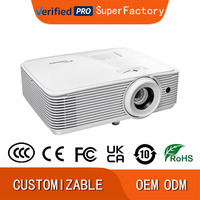 Projecteur portable DLP Optoma Ht32Lv-4k 3D 4K HDR 1080p véritable pour cinéma maison, 4000 lumens ANSI, US