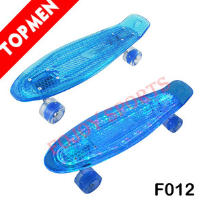 Planche banane Topmen 22 "Mini planche à roulettes en plastique bon marché - Product Image 5