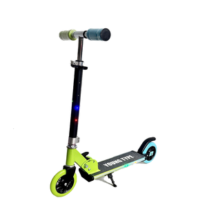 OEM nhôm đá Xe tay ga 120 mm bánh xe ánh sáng bóng có thể gập lại hiện đại phong cách sang trọng cho thanh thiếu niên vui chơi ngoài trời tại công viên - Product Image 4