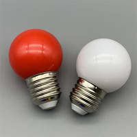 Ampoule globale led colorée 1W 2W 3W E27 B22 ampoule led G45 AC220V 110V DC12V 24V PE PCIP65 décoration de vacances étanche