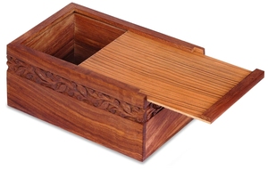 Toptan ahşap hatıra kutusu bambu anıt Urn için insan ve <span class=keywords><strong>Pet</strong></span> külleri-ekstra küçük çekmeceler dekoratif kremasyon Urn - Product Image 6