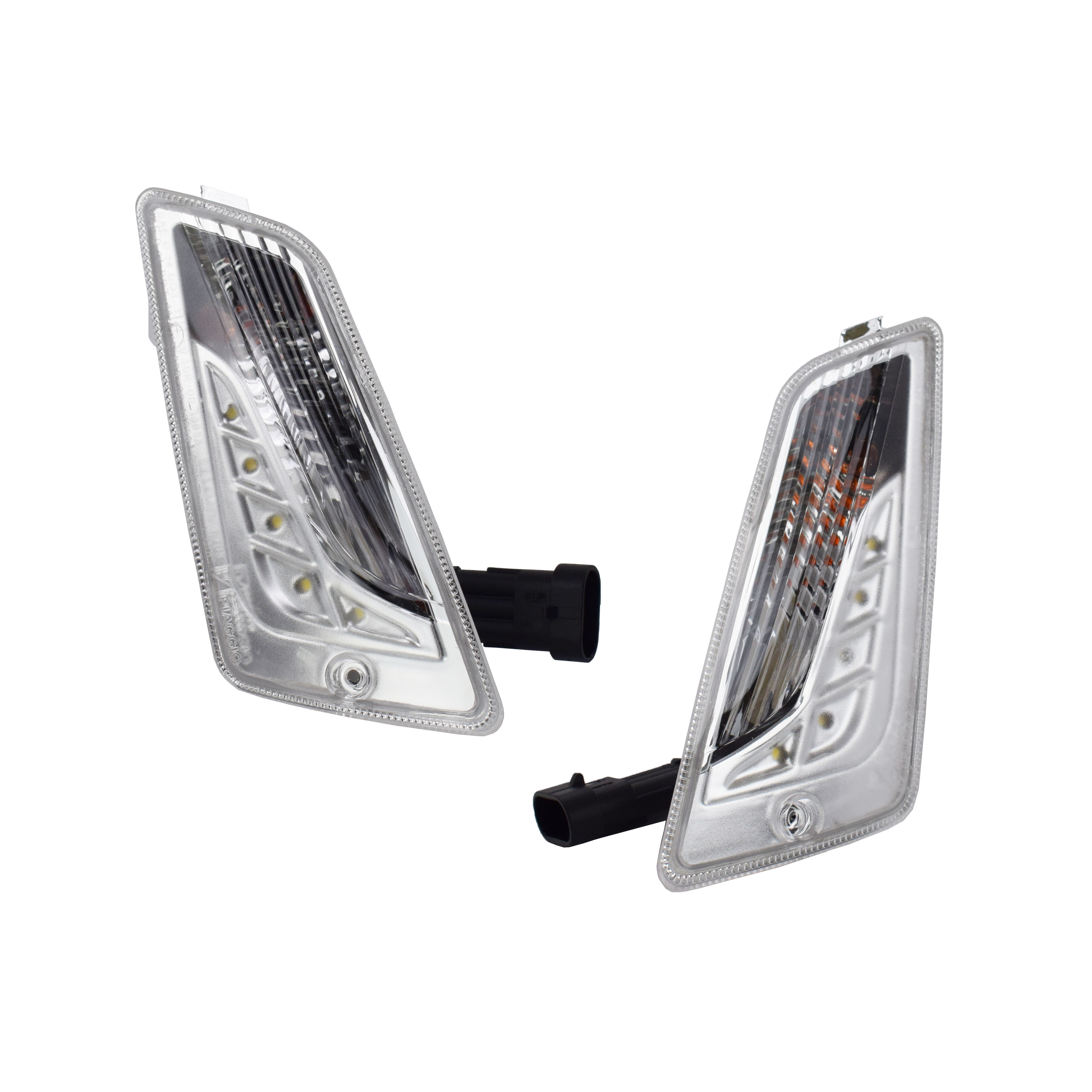 Indicatore di direzione anteriore chiaro