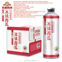 [Magasin Officiel] Bière Artisanale Chinoise KINGSTAR Pastèque 1L*6 Bouteilles Canettes Couleur Claire Variété Fruits Légumes Nouveauté