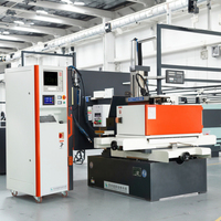 Mini CNC EDM Fil Machine De Découpe Bas Prix Utilisé Moteur Cutter Henan Moteur 800 100 Core Moteur PLC Modèles DK7745 DK7735 DK7720